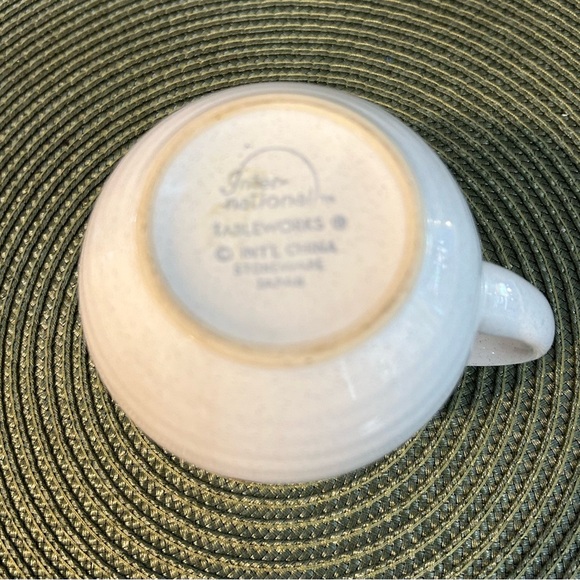 Vtg International Tableworks Stoneware Japan “Sweet Bounty” Replacement Creamer - Picture 6 of 9